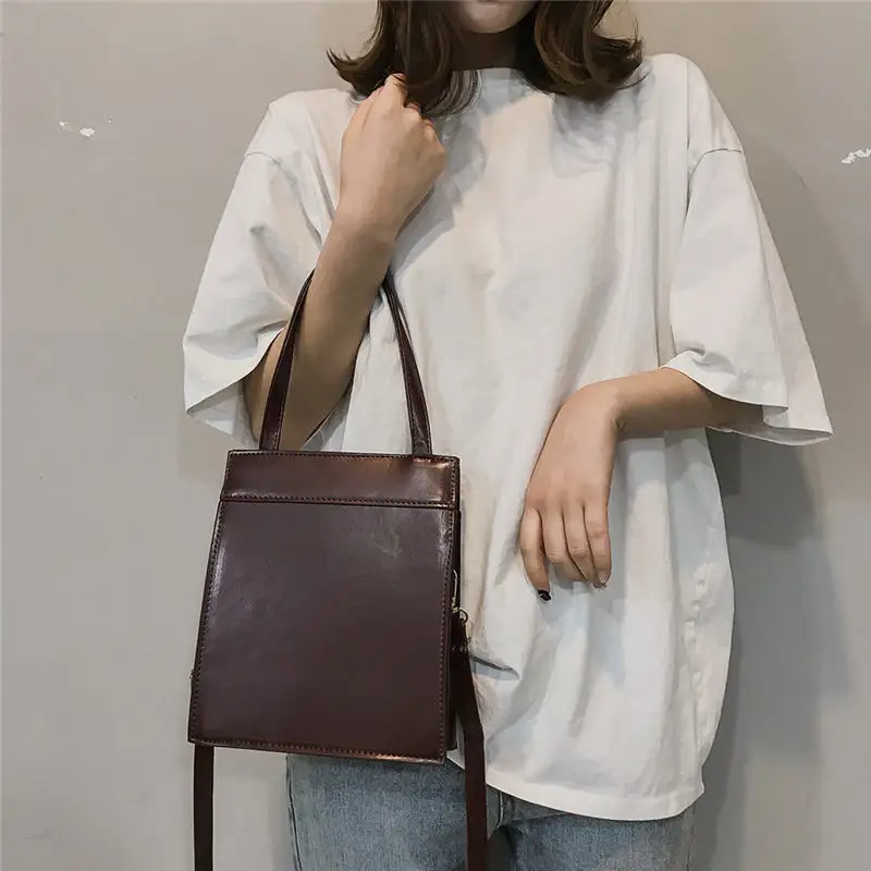  Simple Pure Color Shoulder Bag Crossbody Bag for Women 2019 Messenger Bags handbag women's bag bolsa feminina sac a main 40AP0208