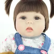 55 см силиконовые куклы reborn для девочек игрушки Bebe, живой bonucas возрождённая детская игрушка подарок на день рождения