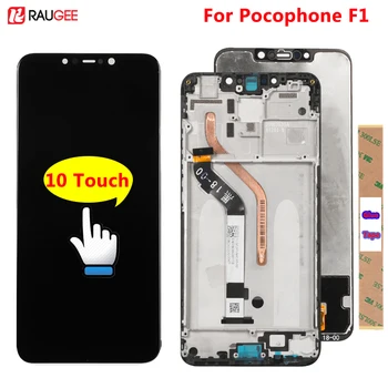 

Screen For Xiaomi Pocophone F1 LCD Display Touch Screen Digitizer Assembly Replacement Screen For Pocophone F1 Display Touch