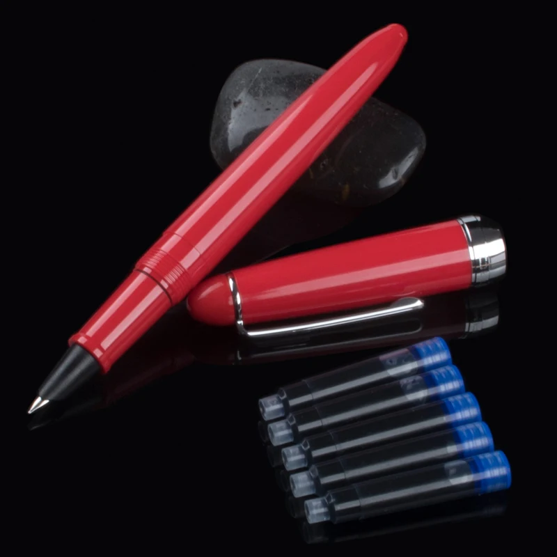 Jinhao чернильная ручка роскошная Высококачественная круглая дизайнерская для
