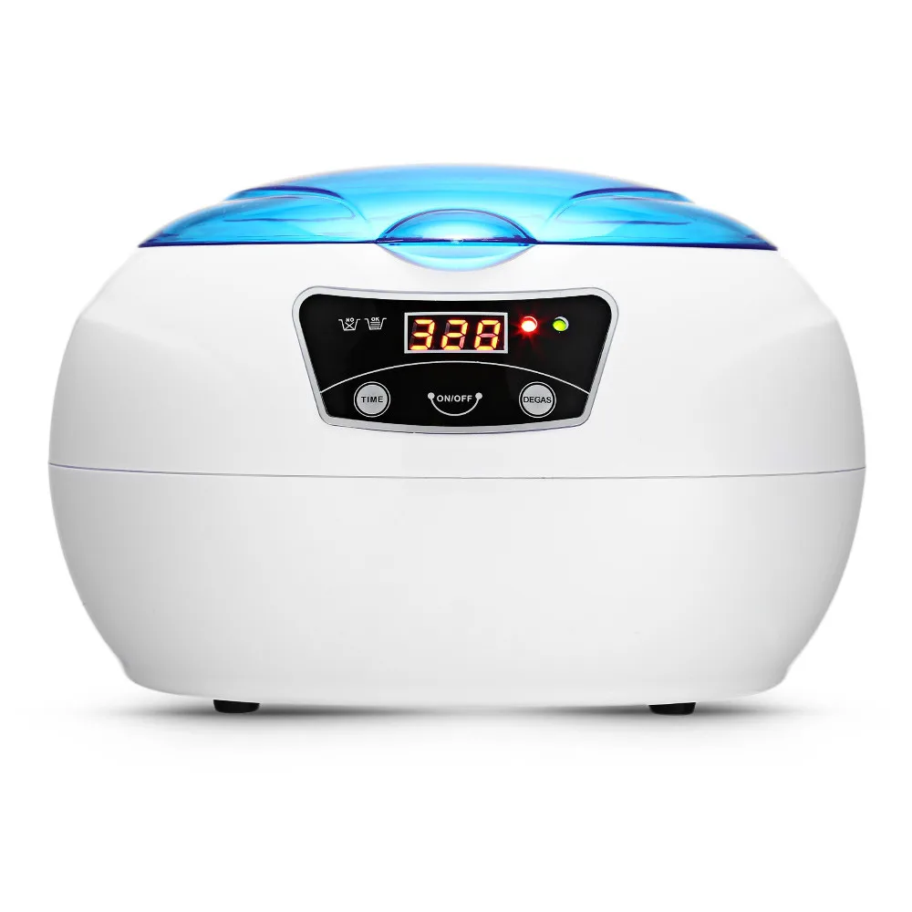 

New 890 35W Professional Ultrasonic Cleaner 0.6L Digital Sterilizer Nail Tools Washing Equipment Jewelry Cleaning Machine