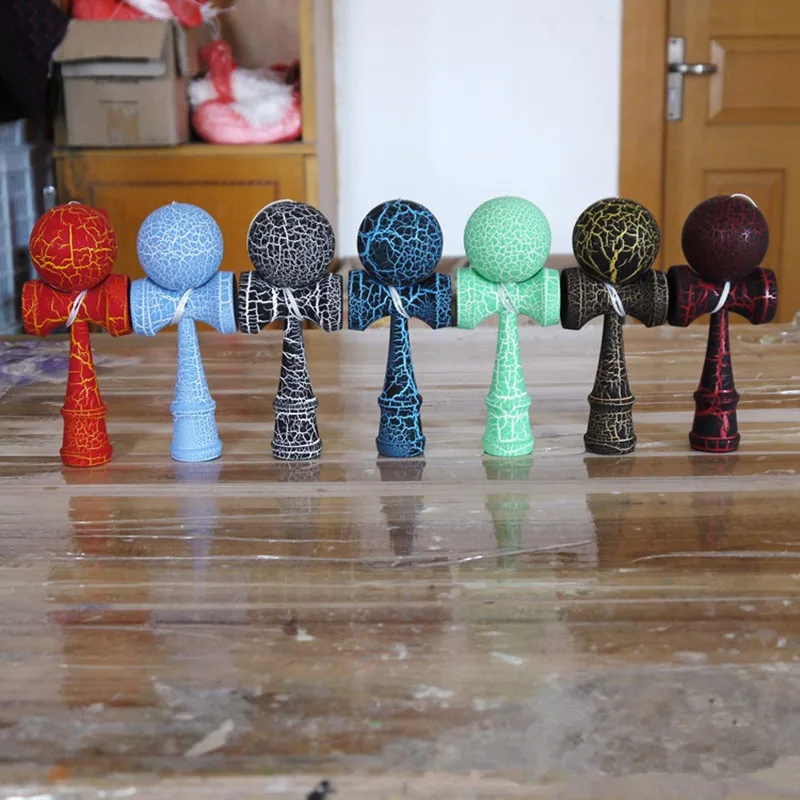 amazing  Newest Kendama Wooden Outdoor Sports Toy Skillful kendama professional Ball toys For kids Sports