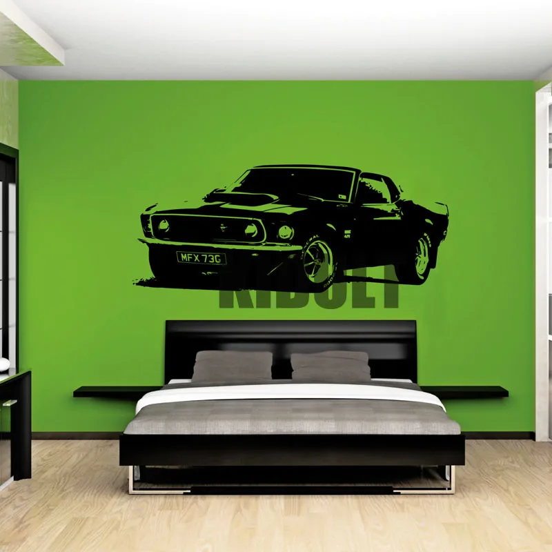cars wall stickers personalized fashion creative bedroom automobile
