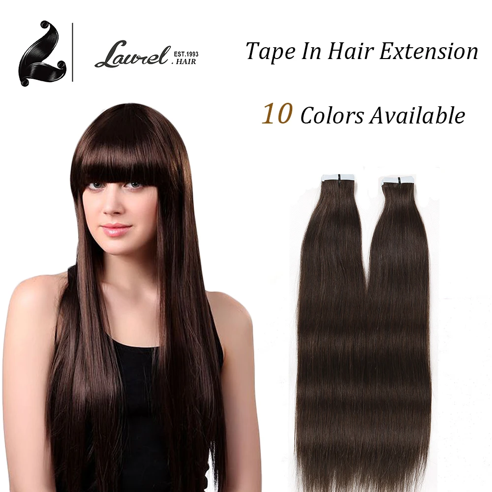 Tape In font b Hair b font Remy Human font b Hair b font PU Skin