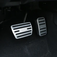 Alluminio Styling Auto Acceleratore Freno A pedale del Gas pedale antiscivolo Pedale Pad Piatto Della Copertura Per Honda Civic 10th 2016 2017 2018 Accessori