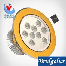 20 шт./лот, 1 Вт, 3 Вт, 5 Вт, 7 Вт, 9 Вт, 12 Вт, 15 Вт, светодиодный потолочный светильник, белый, 85~ 265 В, потолочный светильник, Светодиодный точечный светильник