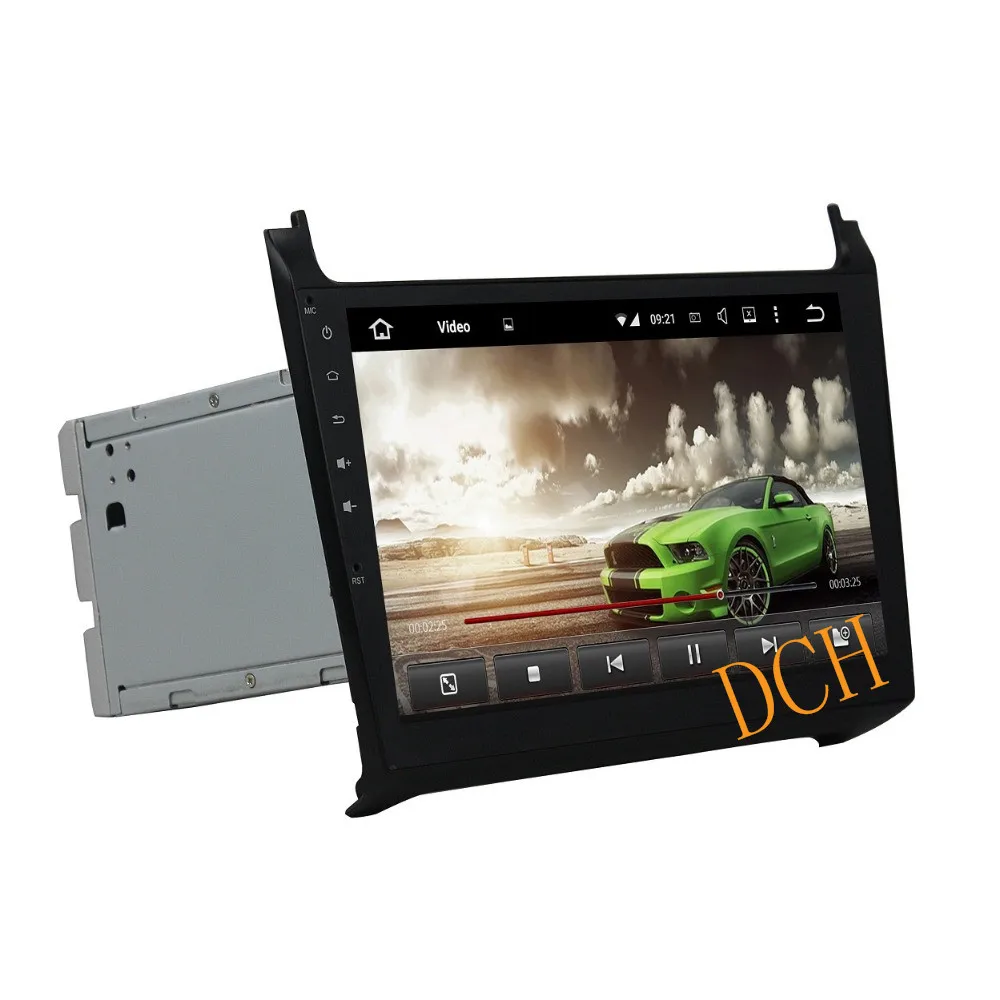 Best Octa Core 10.1" Android 9.0 Car Radio DVD GPS for Volkswagen POLO 2015 With 4GB RAM Bluetooth 64GB ROM stereo navigation 64G ROM 8