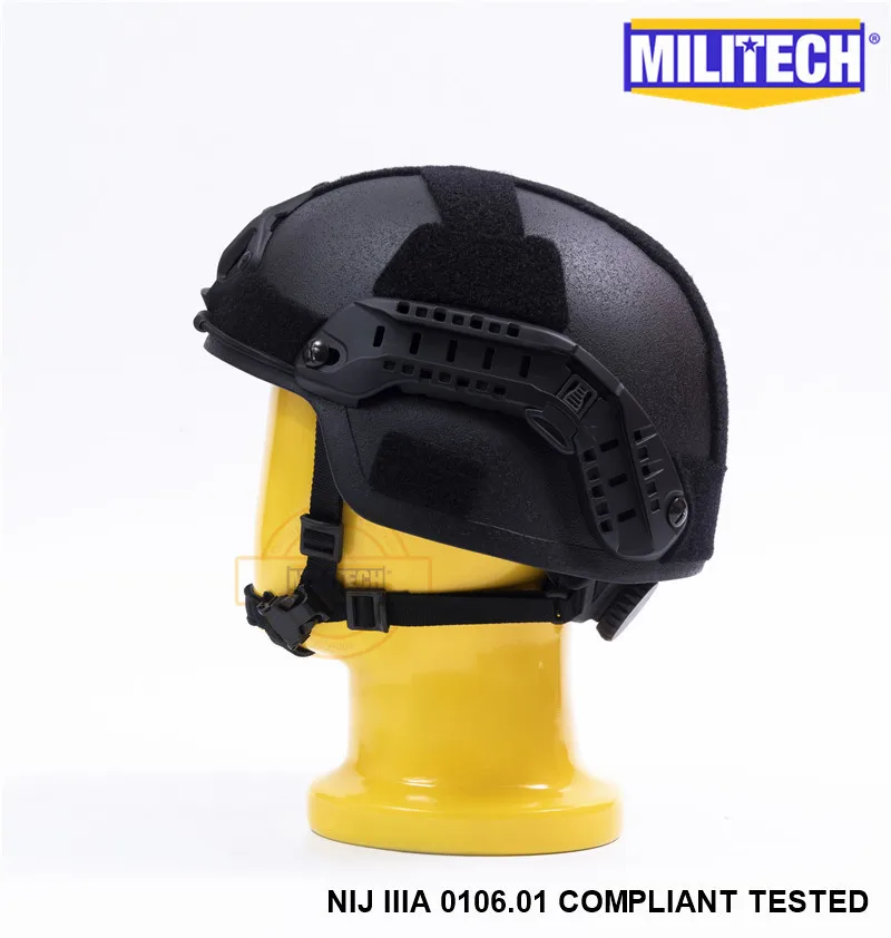 MILITECH BK MICH ACH ARC OCC лайнер с циферблатом NIJ level IIIA 3A арамидный пуленепробиваемый шлем