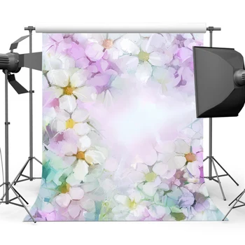 

Mehofoto Flower Photography Backdrop Newborns Photo Background for Photo Booth Backdrops Studio S-1605