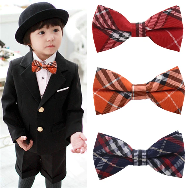 Cute Handsome Adjustable Kids Bow Ties Necktie Bowtie baby boys butterfly tie children clothing
