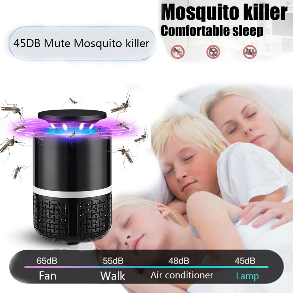 

Electric Fly Bug Zapper Mosquito Insect Killer LED Light Trap Lamp Pest Control Mosquito Trap Mosquitoes fly trap Pest Reject