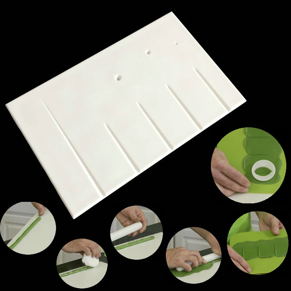 Silicone Fondant Form Leaf Texture Clamp Cake Molds Flower Petal Mold Decorating Tool | Дом и сад