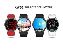 Original King Smart Watch Android Connected Clock WRISTWATCH Support SIM Card Phone Smartwatch kw88 2017 New Wearable Devices