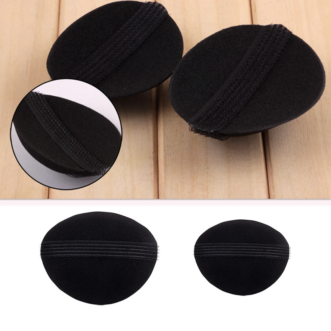 New Arrival 2 Pcs Hair Tool Set Bump It Up Volume Base Hair Inserts 