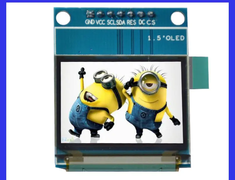 Цветной OLED дисплей 1 27 дюйма 128*96 262 144 цветов|Аксессуары для демонстрационных