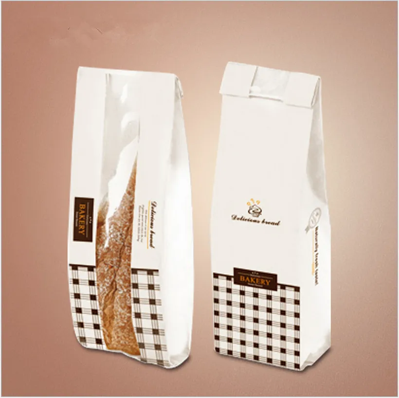 Korean Bakery Packaging Bags bread packaging paper bag kraft paper