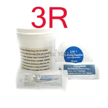 50x 3R Макияж Вышивка Крестом Иглы Постоянный татуировки макияж бровей губ 3-зубец иглы стерилизованное dn02