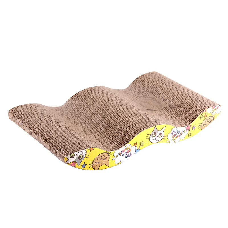 

Corrugated Paper Cat Scratch Board Toy Mats Pot Grinding Claw Play Mat Scratching Posts Pet Products Toys Accessories For Cats