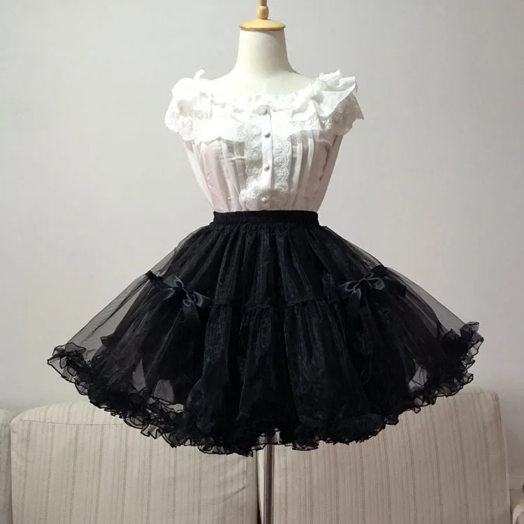 Buy Violent Gothic Baroque Rococo Lolita Bottom Skirt