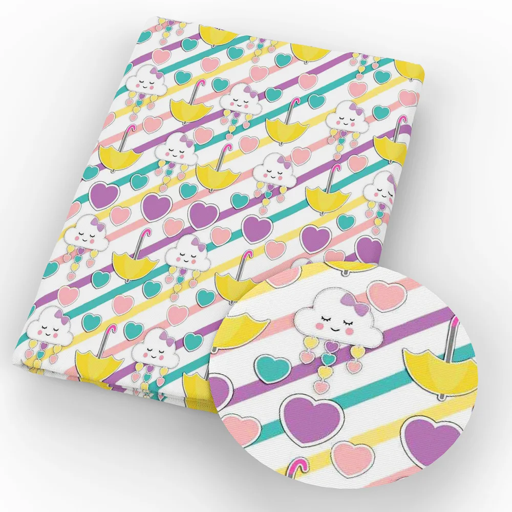 

david angie 50*145cm Polyester Cotton Fabric Cotton Printed DIY Handmade Sewing Patchwork Bedding Textile,c5814