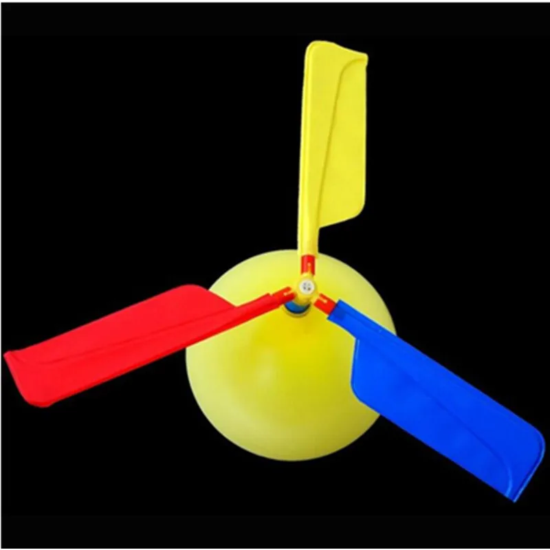 10 шт./лот, забавный традиционный классический звук, воздушный шар, вертолет, детская игра, летающие игрушки, мяч для улицы, детская спортивная забавная игрушка