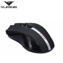 RAJFOO I8 беспроводной 2,4 ГГц USB Коврик для мыши для Mac бизнес развлечения игровой геймер ратоны ПК офис мышь для лэптопа