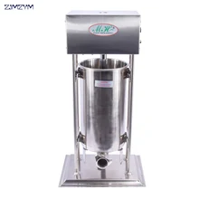 1 шт. 15L из нержавеющей стали, Электрический колбачный шприц | колбаса автомат розлива