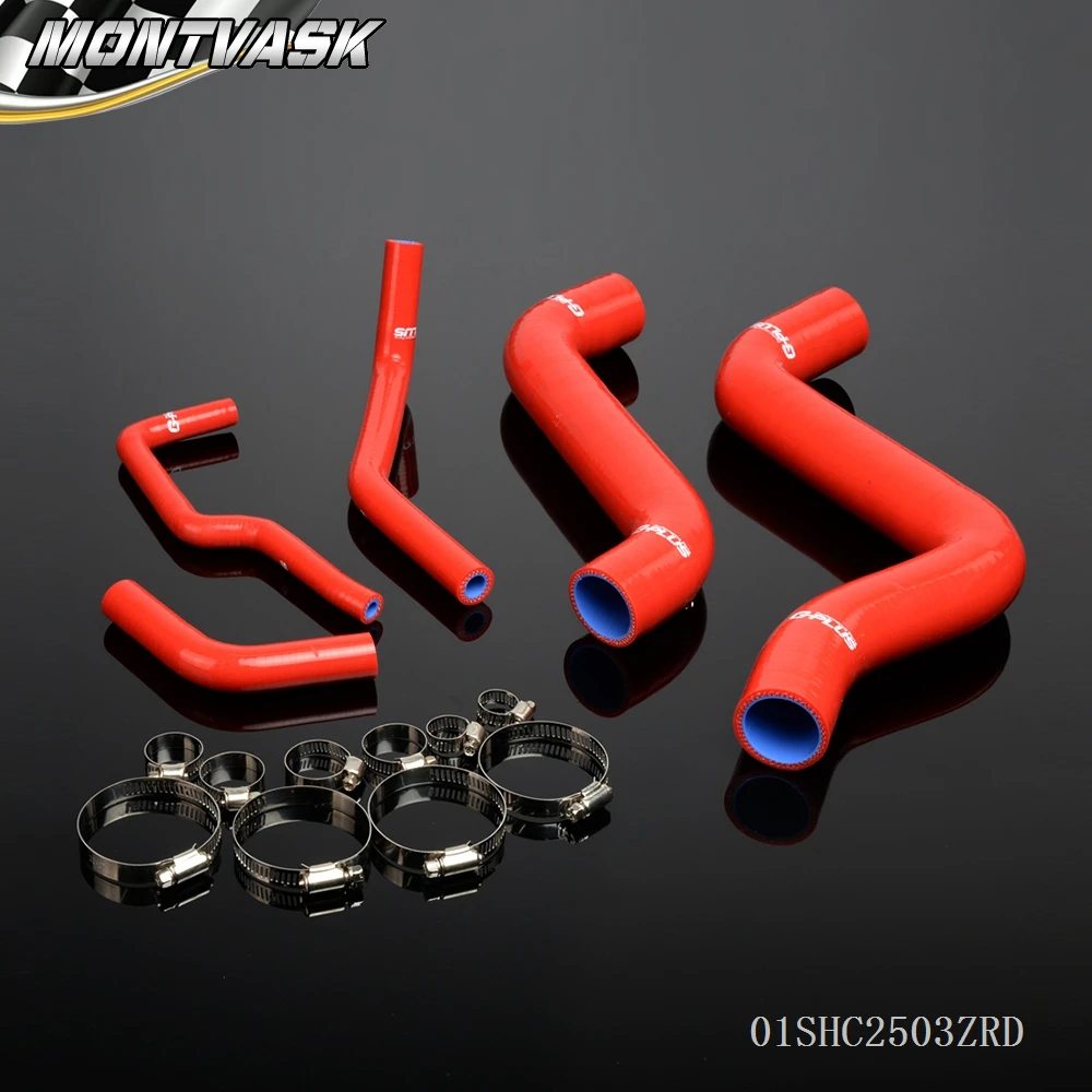 Silicone Radiator Coolant Hose Kit For FIAT COUPE 2 0 16V GT TRUBO