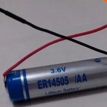 Партия из 2 предметов 3,6 V ER14505 2400 мАч 14505 литиевая батарея может не перезарядки