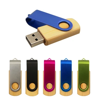

Custom Bamboo Clip Usb Flash Pendrive 4gb 8gb 16gb 32gb Memoria Usb Stick U Disk Pendrive Wedding Gifts (Over 10pcs Free Logo )