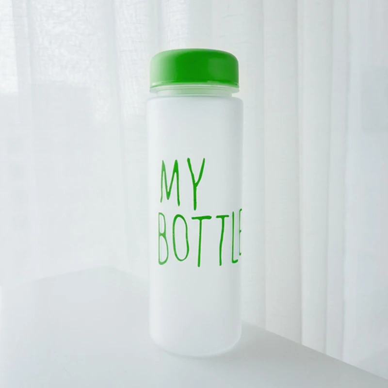 My bottle пластиковые бутылки для воды объемом 500 мл, прозрачные или матовые термостойкие герметичные цветные дорожные бутылки на заказ