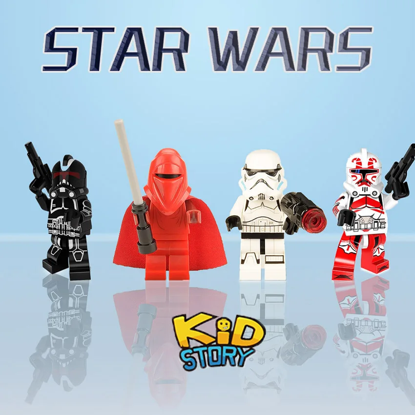 

Legoing starwars Last Jedi Imperial Army Military Clone Trooper Stormtrooper Model Building blocks STARWARS Toys Bricks Figures