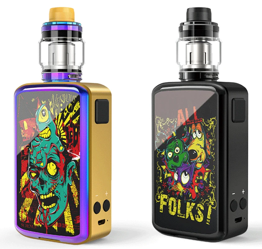 

228w E Cigarette Mod Vape Kit 2600mAh dual Battery Box Mod Big E Smoker Vaper Electronic Cigarette Vaporizer