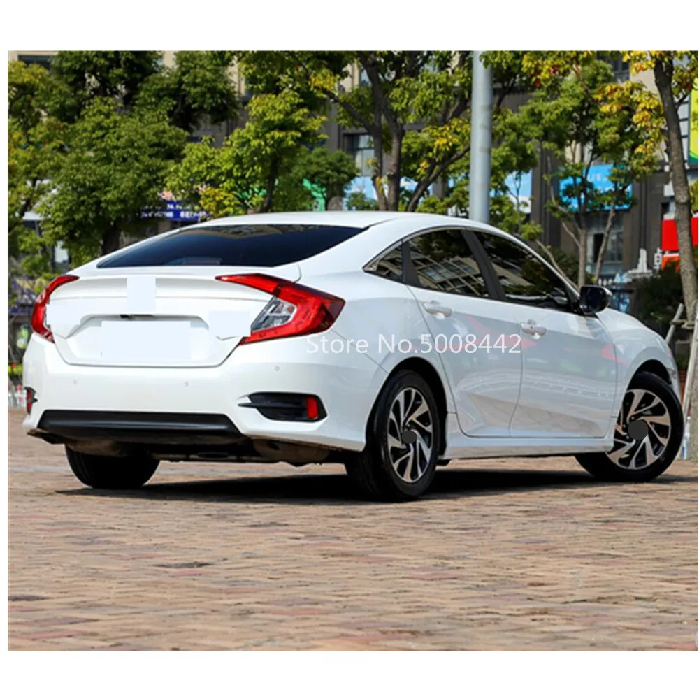 1 шт. декоративная крышка багажника для Honda Civic 10 седан 2016 2017 2018 2019|Хромирование| |
