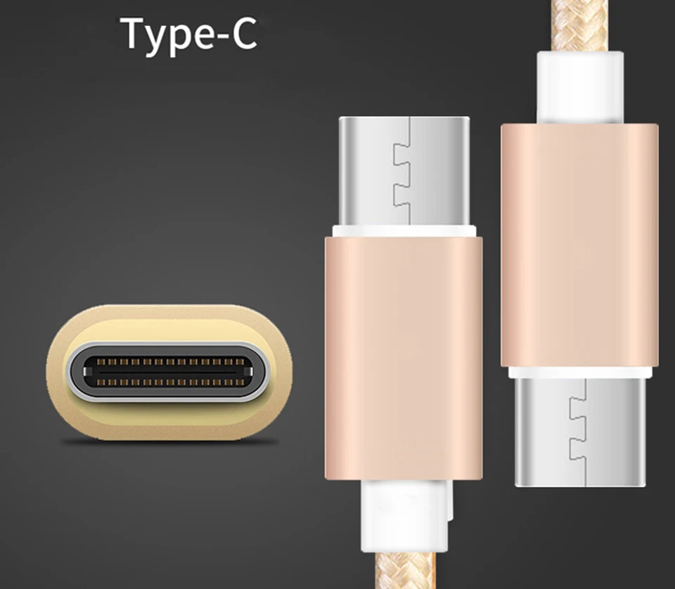 Кабель usb type-c для huawei xiaomi redmi note 7 USB-C кабель для быстрой зарядки мобильного телефона type-C для samsung Andorid 2.1A нейлон 1 м