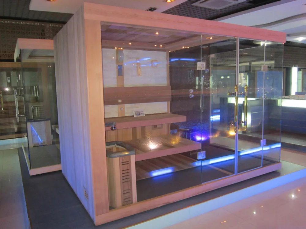 Luxury Outdoor Steam Sauna Room With Shower Sa031 In Rooms The Sauna 1