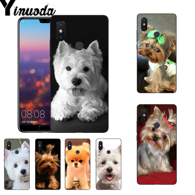 

Yinuoda Yorkshire Terrier Puppy Dog Painted Coque Phone Case for Xiaomi Mi 6 Mix2 Mix2S Note3 8 8SE Redmi 5 5Plus Note4 4X Note5