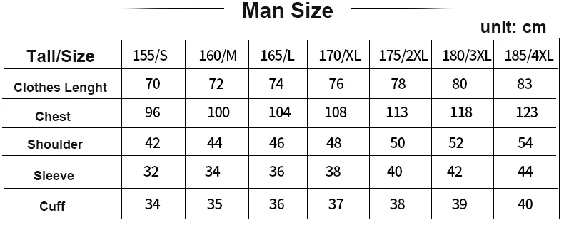 men size