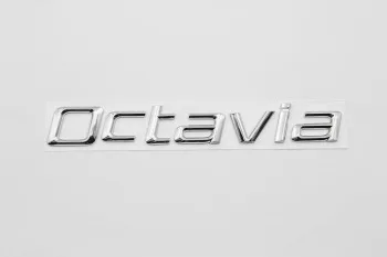 Original Rear Trunk Lid Emblem Badge 3D Auto OCTAVIA Logo Sticker Fits For OCTAVIA 1990-2014