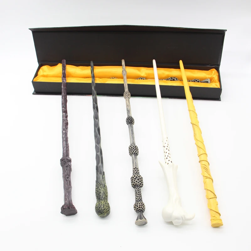 

Colsplay New Arrive Metal/Iron Core Hermione Granger Wand/ Harry Potter Magic Magical Wand/ Elegant Ribbon Gift Box Packing