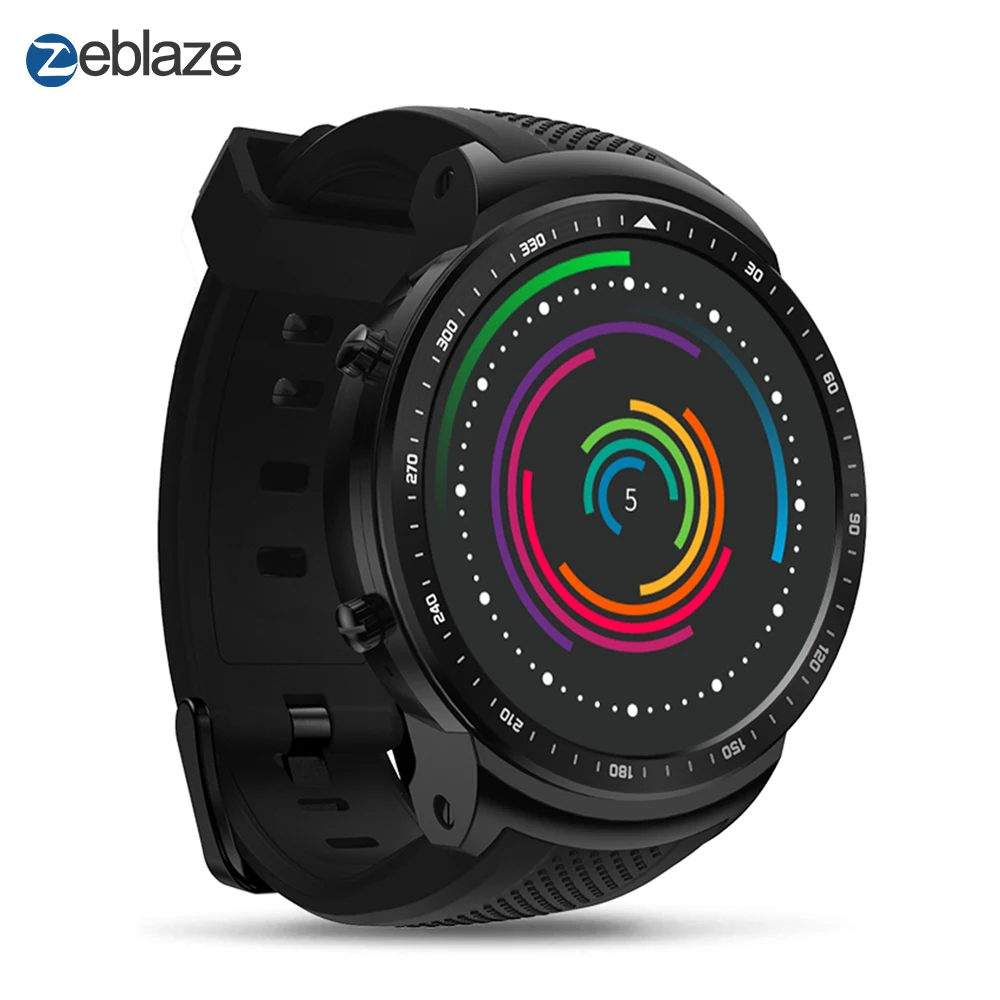 Zeblaze Thor Pro 3g gps спортивные смарт часы телефон 1 Гб + 16 ГБ Android 5,1 Wifi BT Смарт-часы с шагомером спортивные часы мужские умные часы