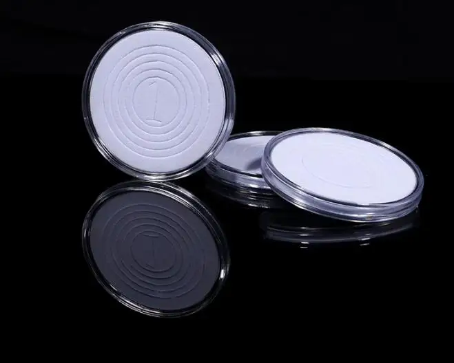 

10pcs/lot Coins Capsule Holder Coin Protection Case Fit For US One Dollar Fit For Diameter 16mm 21mm 26mm 31mm 36mm Round White