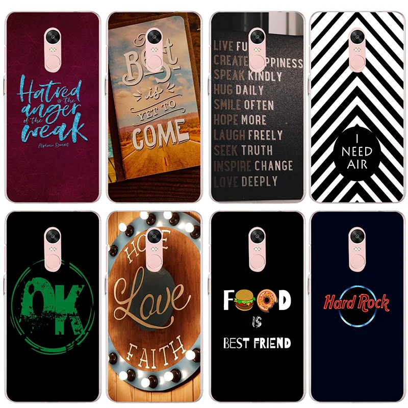 

Inscriptions Wall Paint Soft Phone Cases TPU for Xiaomi Mi Redmi Note 3 3S 4 4X 4A 5 5S 5A 6 6X 6A 8 A1 Pro Plus Max 2