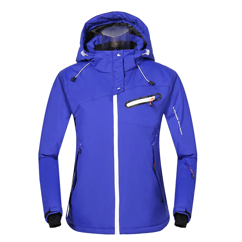 Detector de mujeres chaqueta de esquí de invierno al aire libre ropa de esquí impermeable a prueba de viento Snowboard abrigo