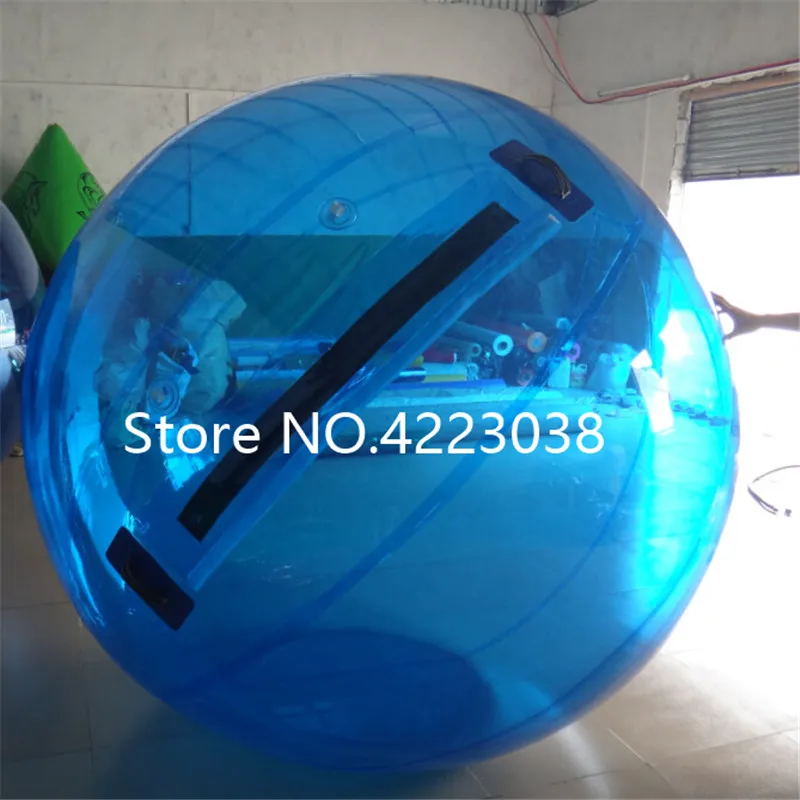 Быстрая 2 м прогулочный шар надувной шар для ходьбы по воде водные игрушки танцевальный шар надувной водный шар с бесплатной доставкой - Цвет: blue