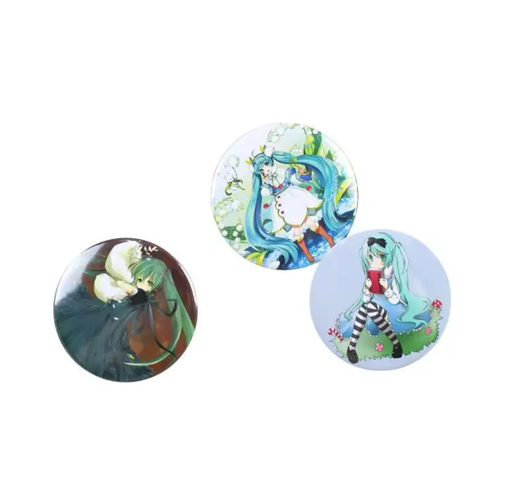 5 шт. Kawaii Hatsune Miku значок косплея Вокалоид Рин Лен Брошь булавка коллекция значок для рюкзака Одежда Игрушки