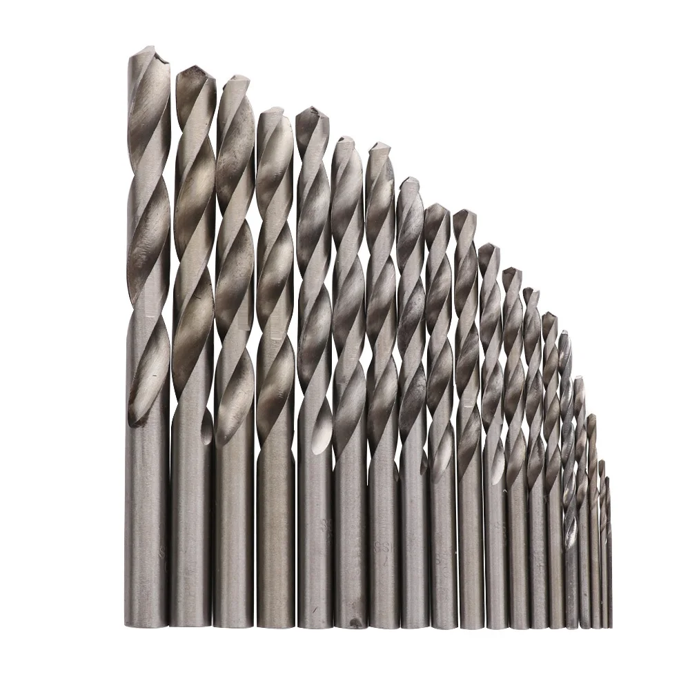 

1.5-10mm HSS Twist Drill Bit Set for Drilling Stainless Steel Aluminium Alloy High hardness Durable Offer Superior Cutting Power