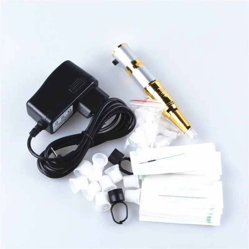 

Double Scale Makeup Electric Machine Pen Rechargeable Permanent Tattoo Guns For Eyebrow Eyeliner Lips Cosmetics Accessories