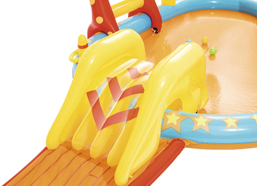 Многофункциональная надувная фигура 8-shape милый интересный надувной боулинг горка Детский бассейн морской мяч бассейн