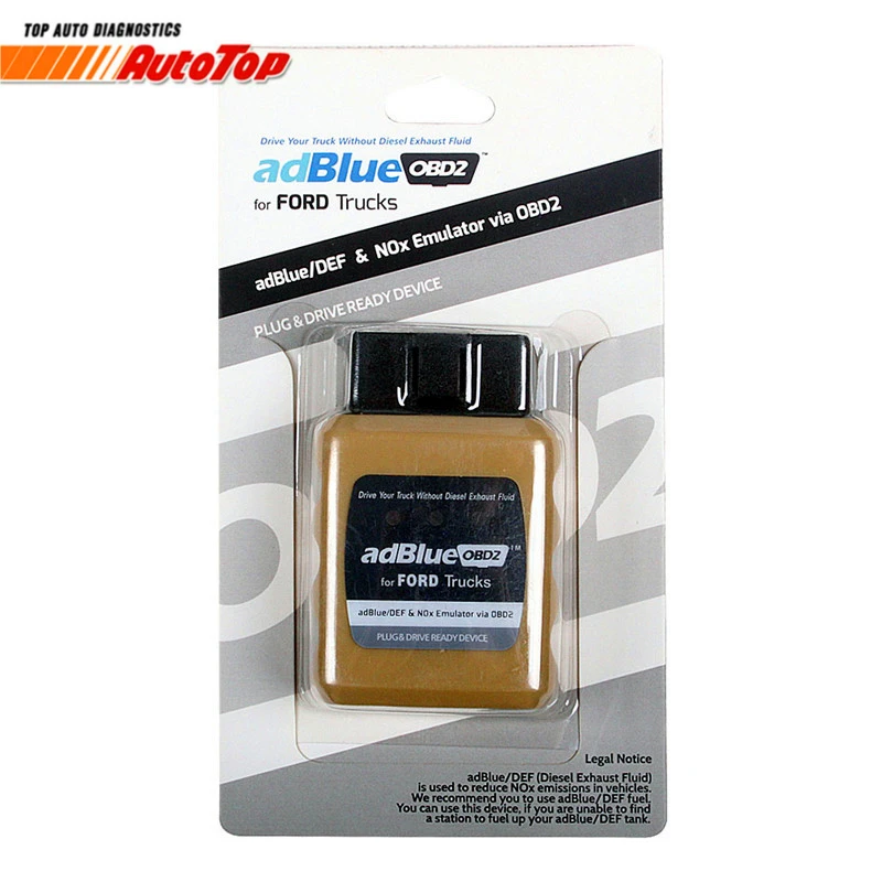 ODB 2 эмулятор Adblue OBD2 для FORD грузовики с DEF эмулятор Nox Евро 4/5 через ODB2 Ad blue для Ford